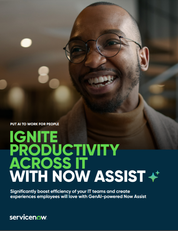 Ignite productivity across IT with Now Assist
